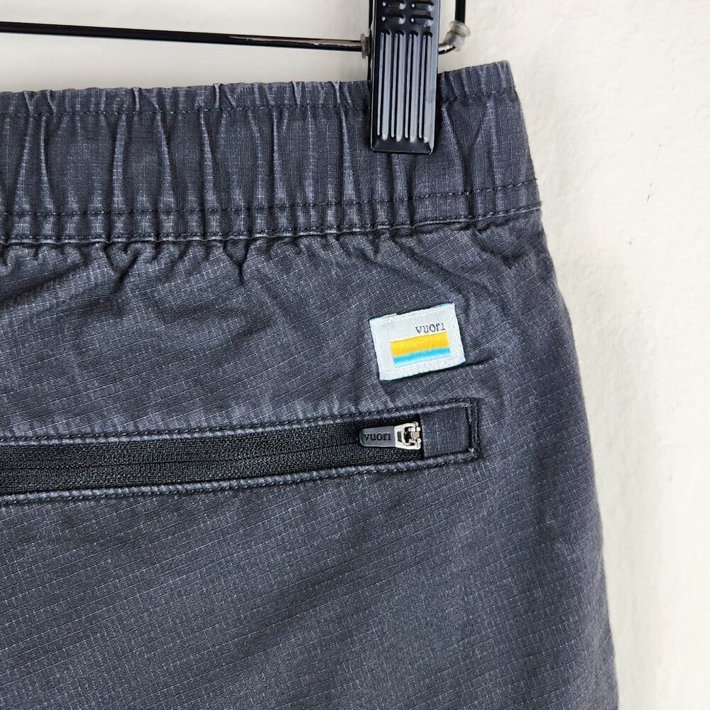 Vuori Men's Charcoal Ripstop Pants Organic Cotton sz S - Picture 9 of 12
